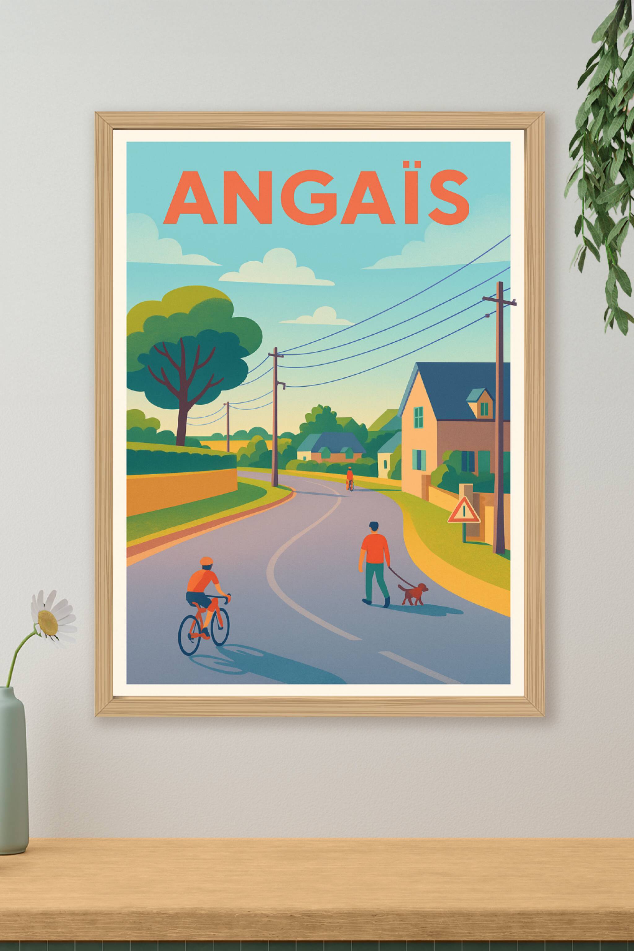 Affiche de Angaïs - Promenade paisible au cœur du village