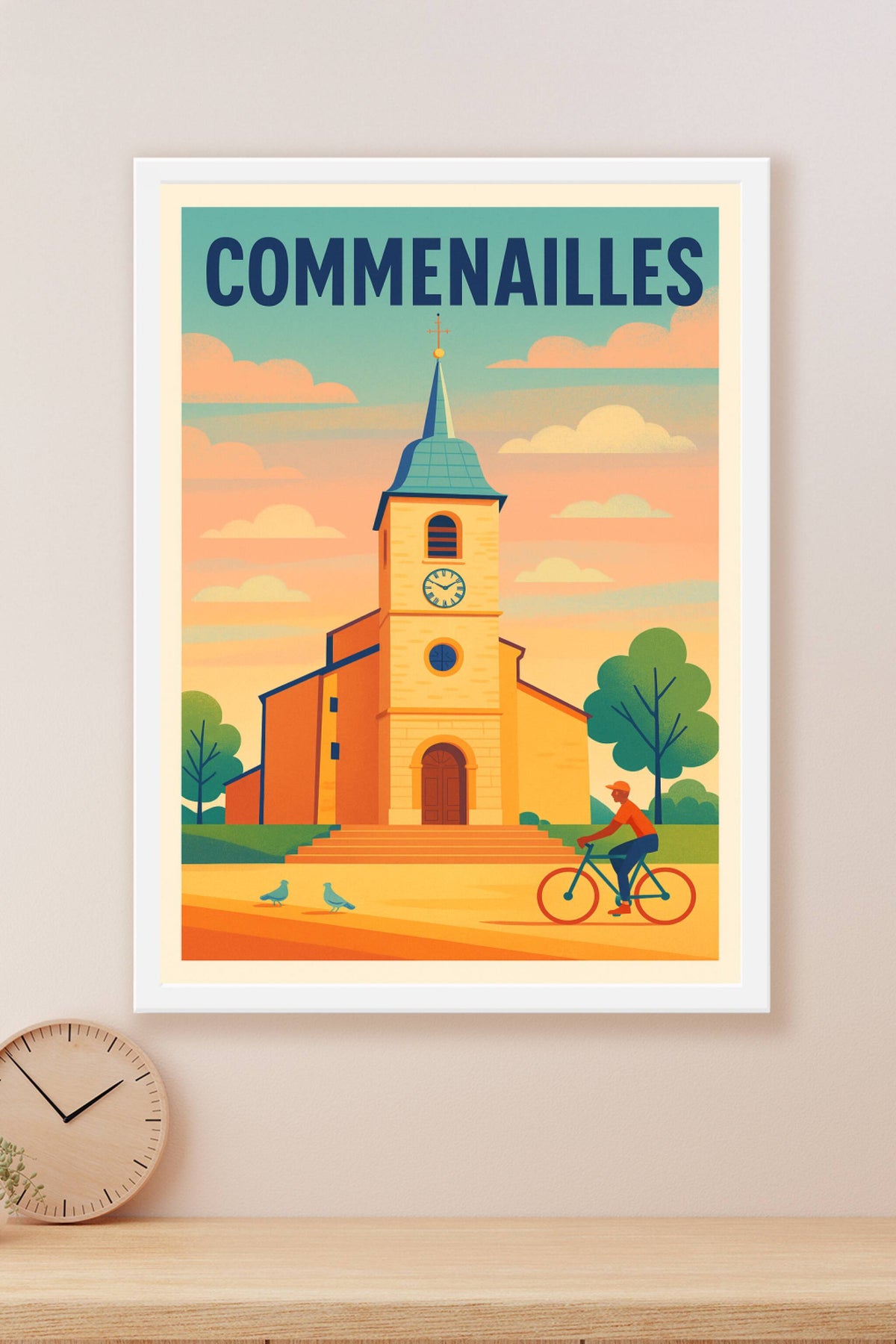 Affiche de Commenailles - Charme et sérénité au cœur du village
