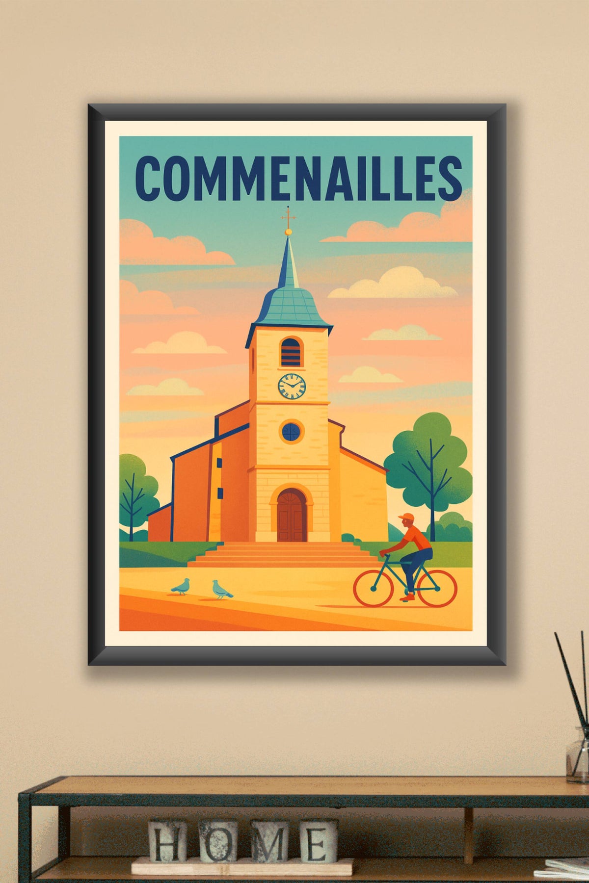 Affiche de Commenailles - Charme et sérénité au cœur du village