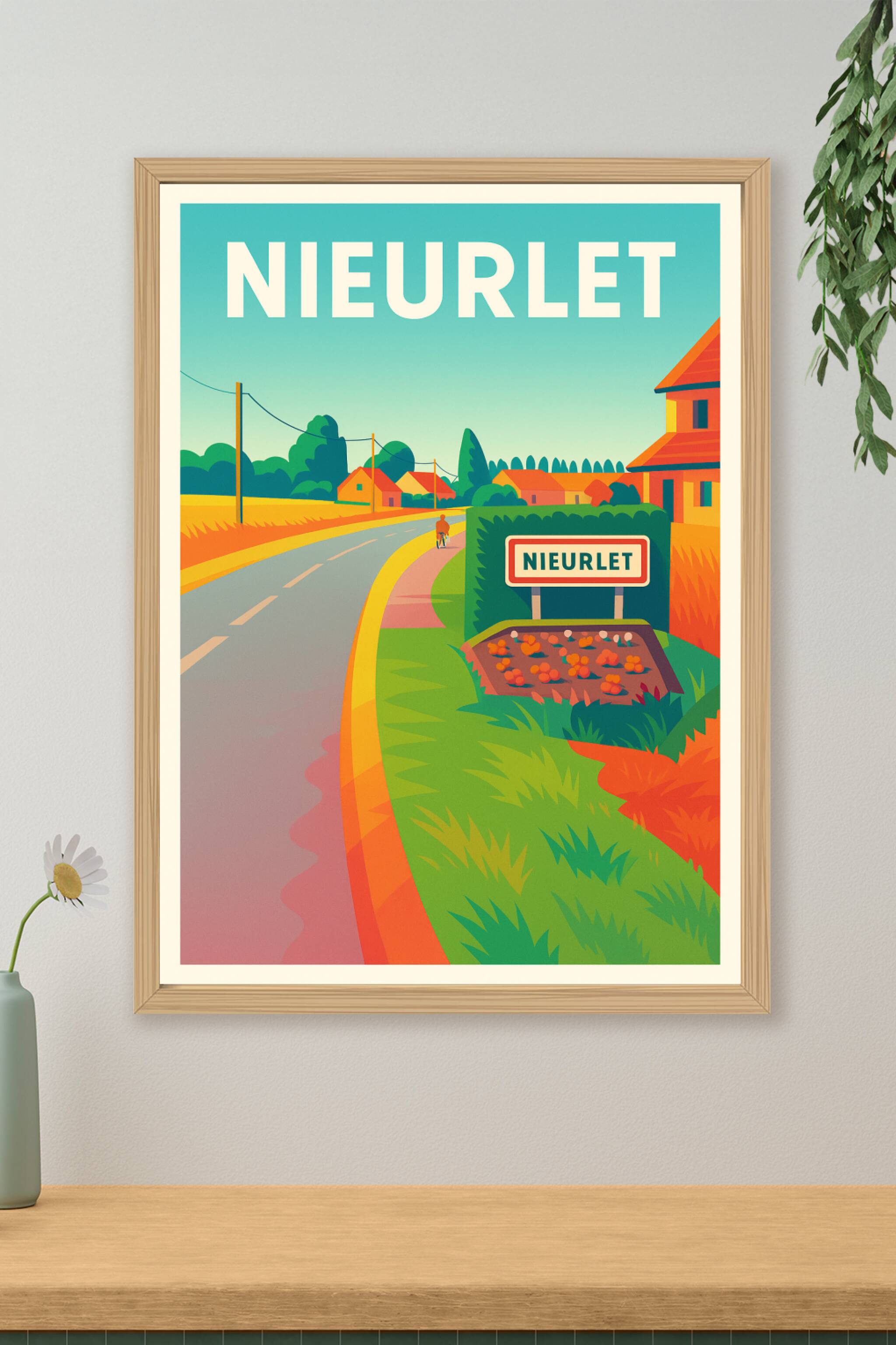 Affiche de Nieurlet - L'authenticité paisible au cœur du village