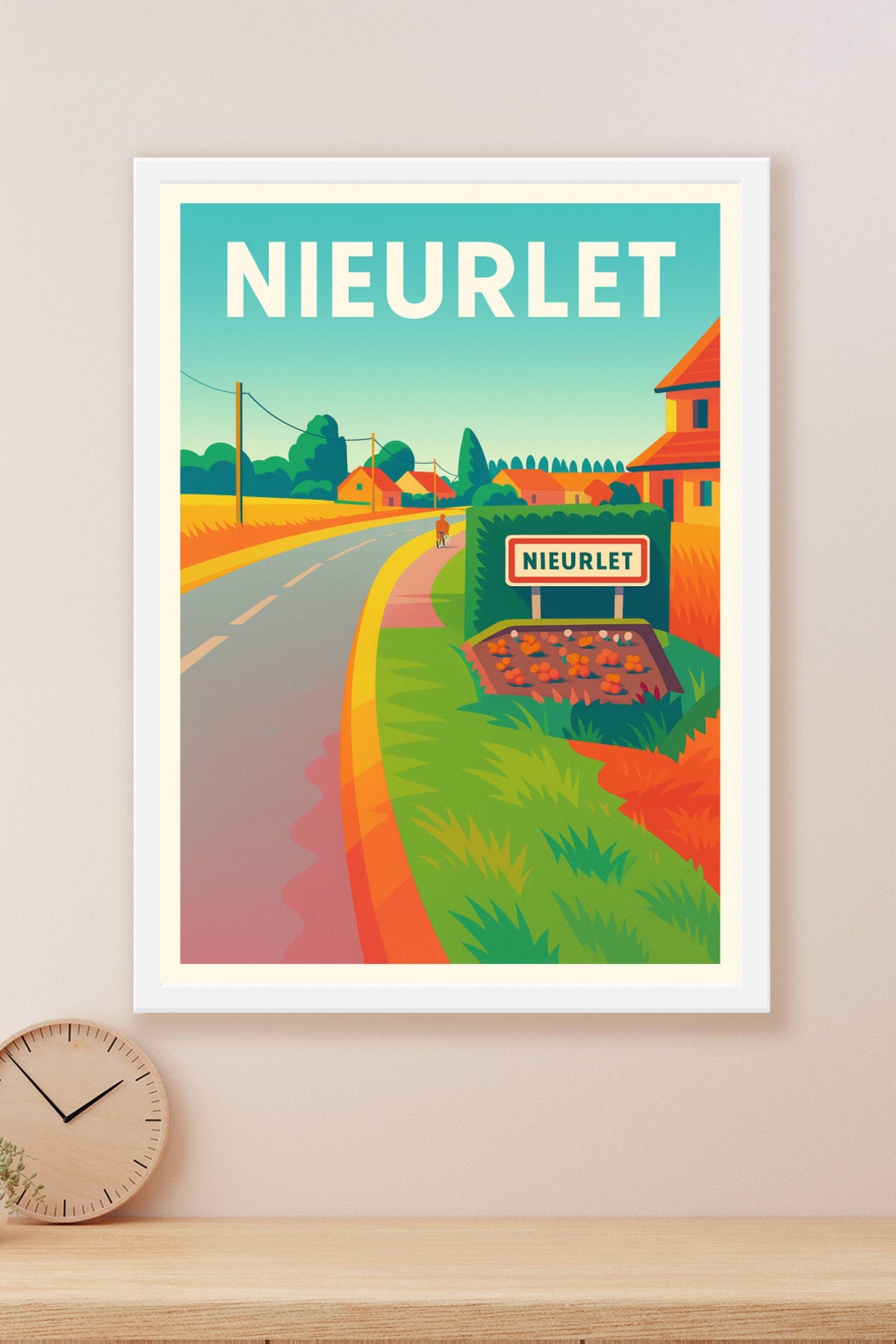 Affiche de Nieurlet - L'authenticité paisible au cœur du village