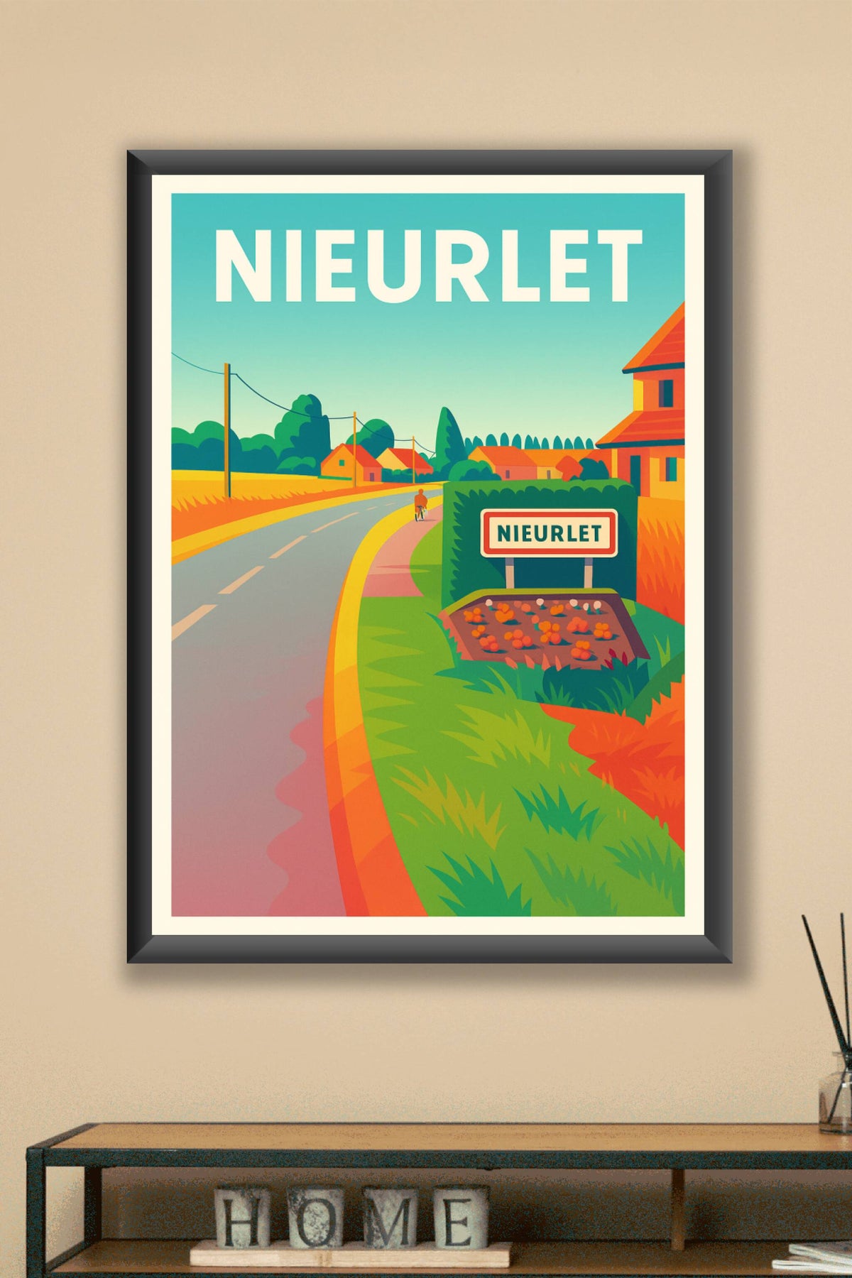 Affiche de Nieurlet - L'authenticité paisible au cœur du village
