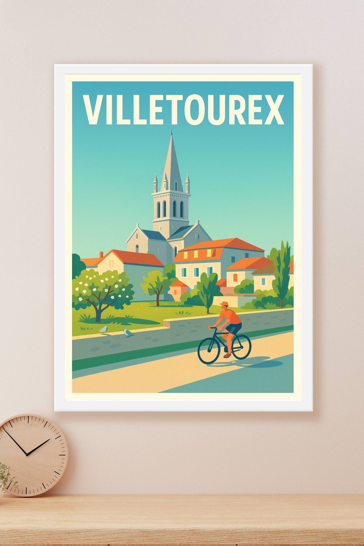 Affiche de Villetoureix - Charme paisible d'un village français