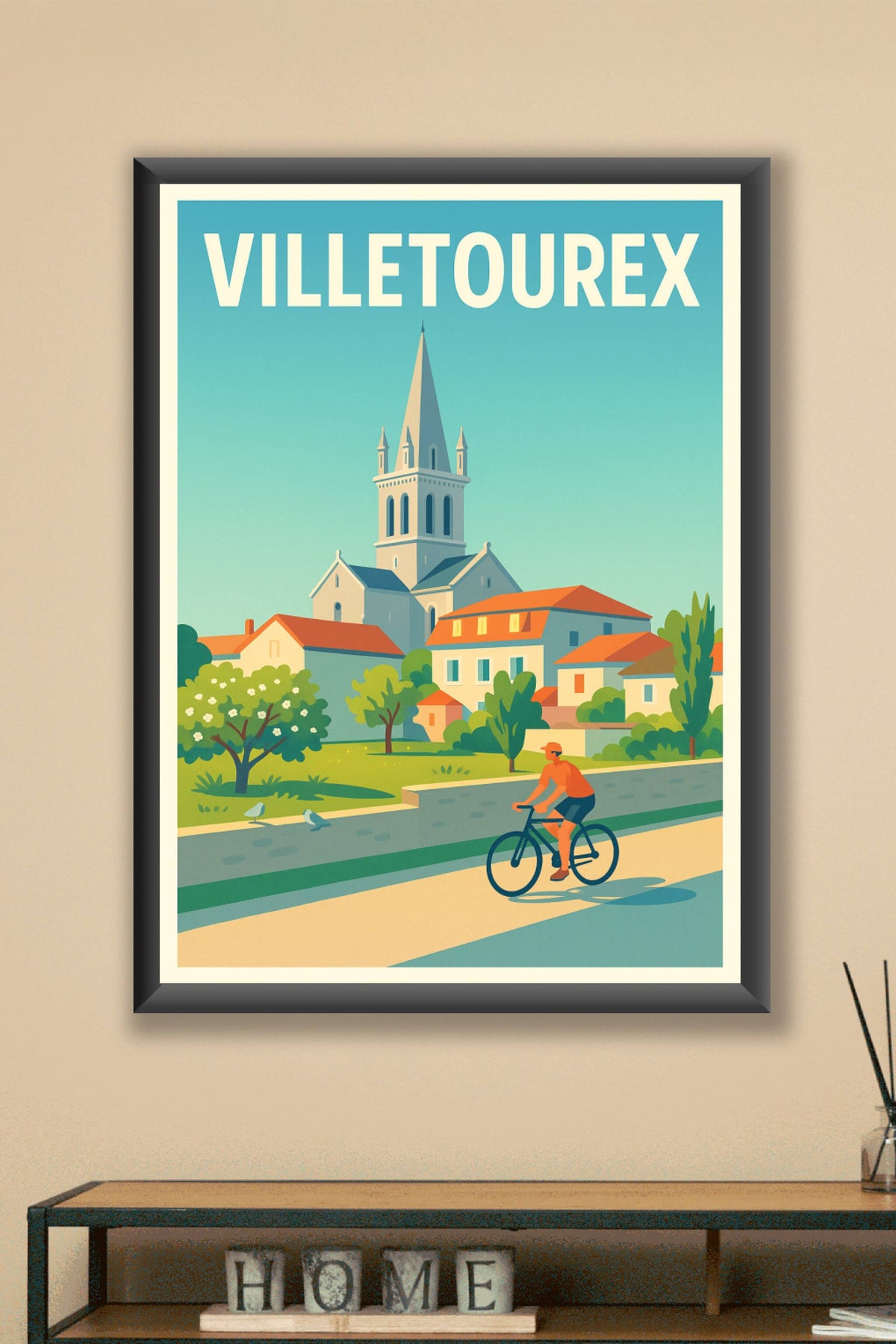 Affiche de Villetoureix - Charme paisible d'un village français