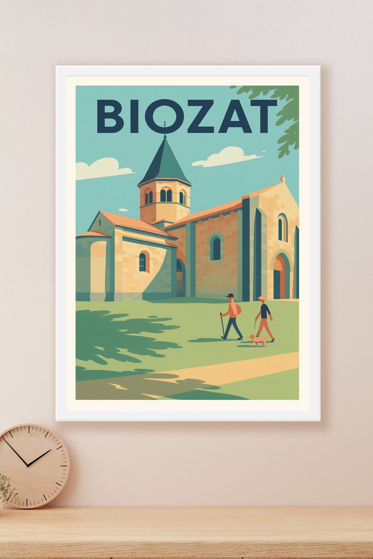Affiche de Biozat - Promenade paisible au cœur de la campagne