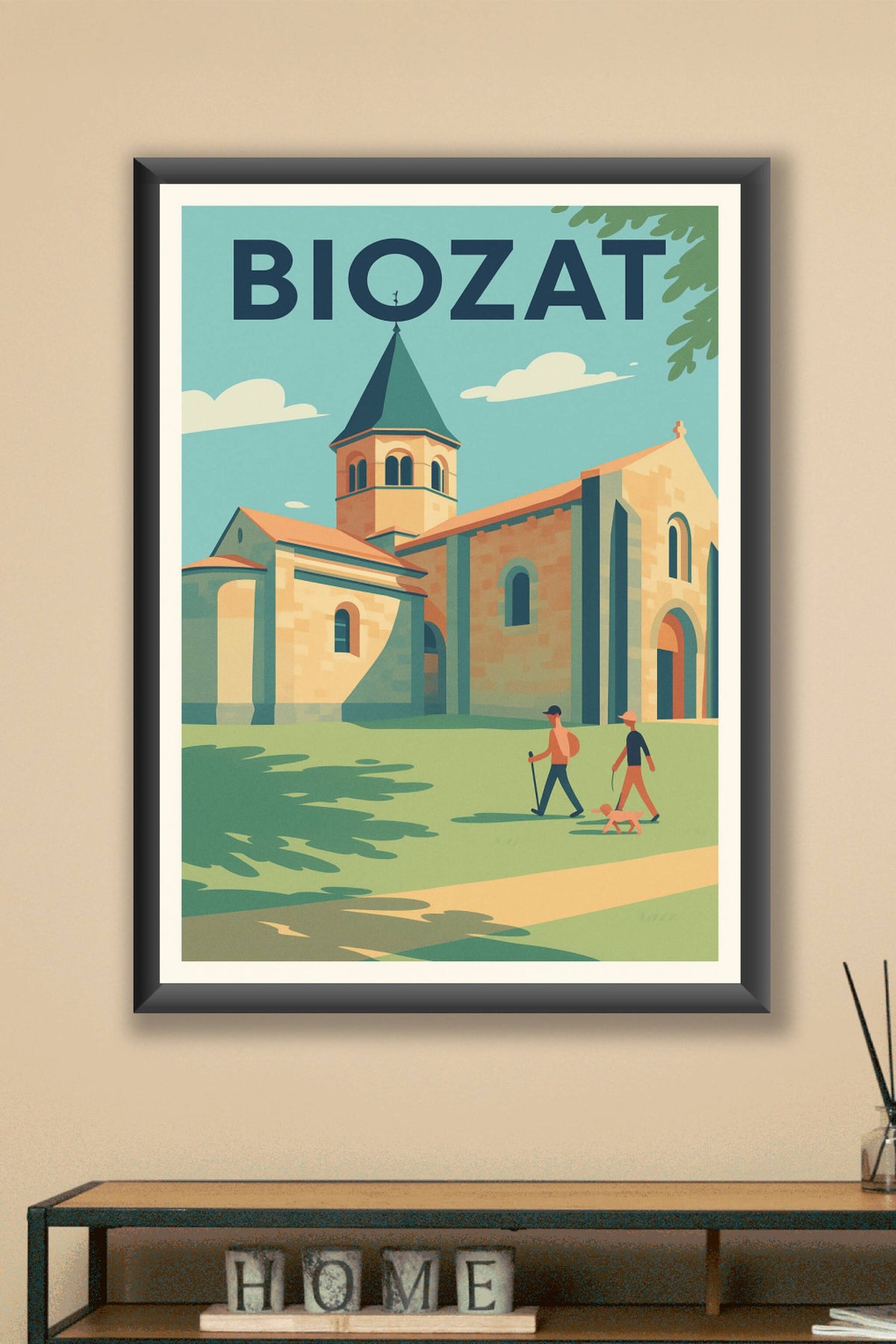 Affiche de Biozat - Promenade paisible au cœur de la campagne