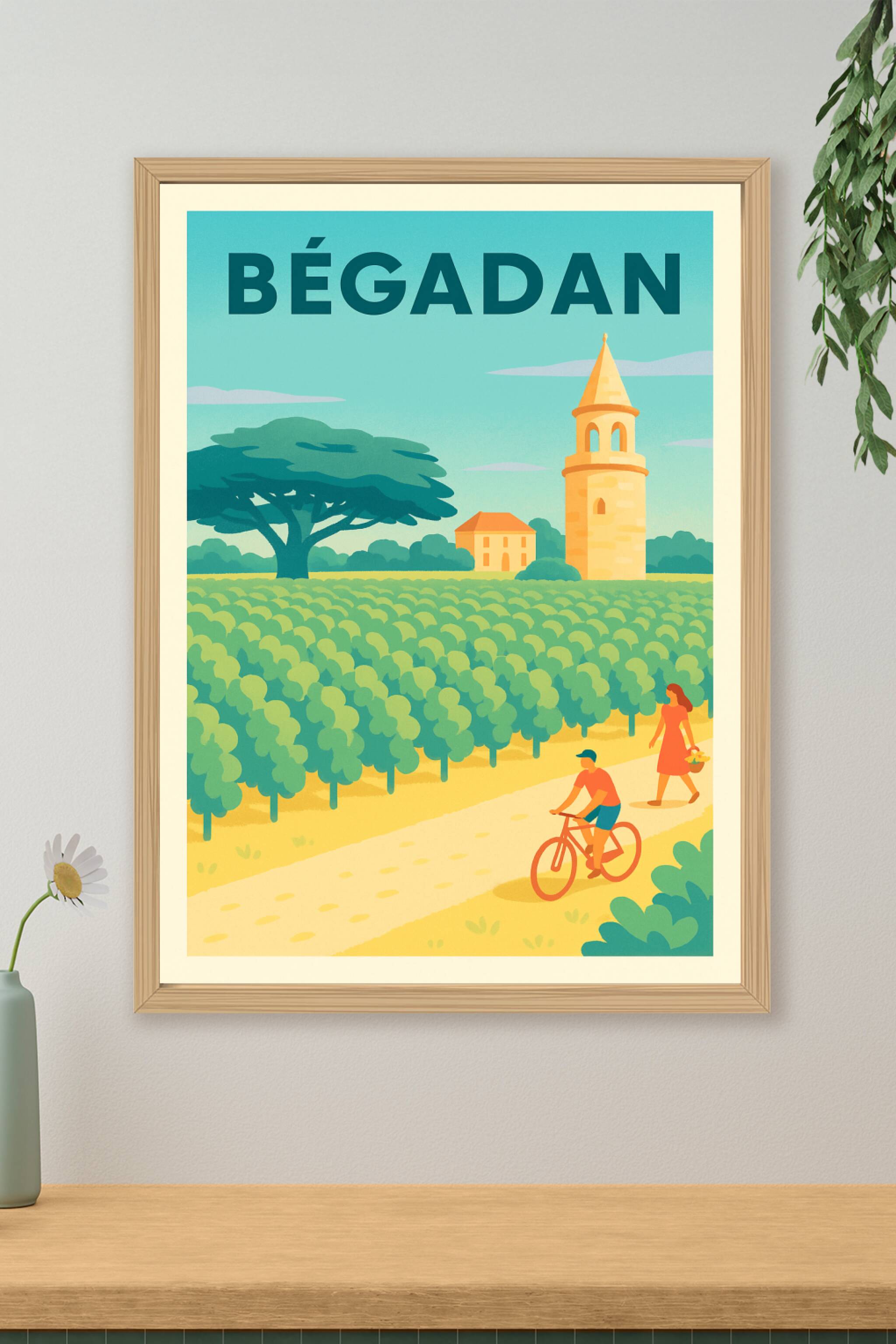 Affiche de Bégadan - Escapade champêtre au cœur des vignes