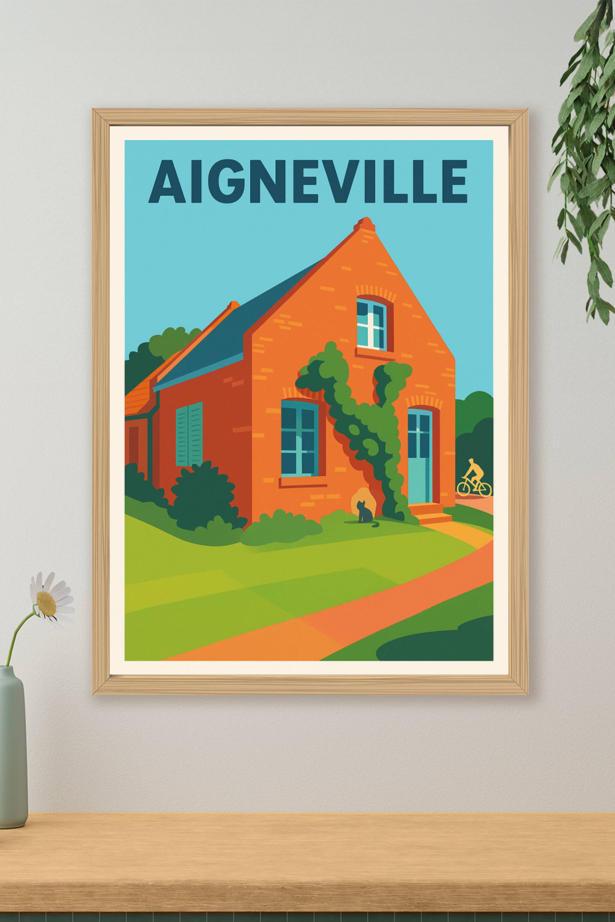 Affiche de Aigneville - Charme et sérénité d'une maison briarde
