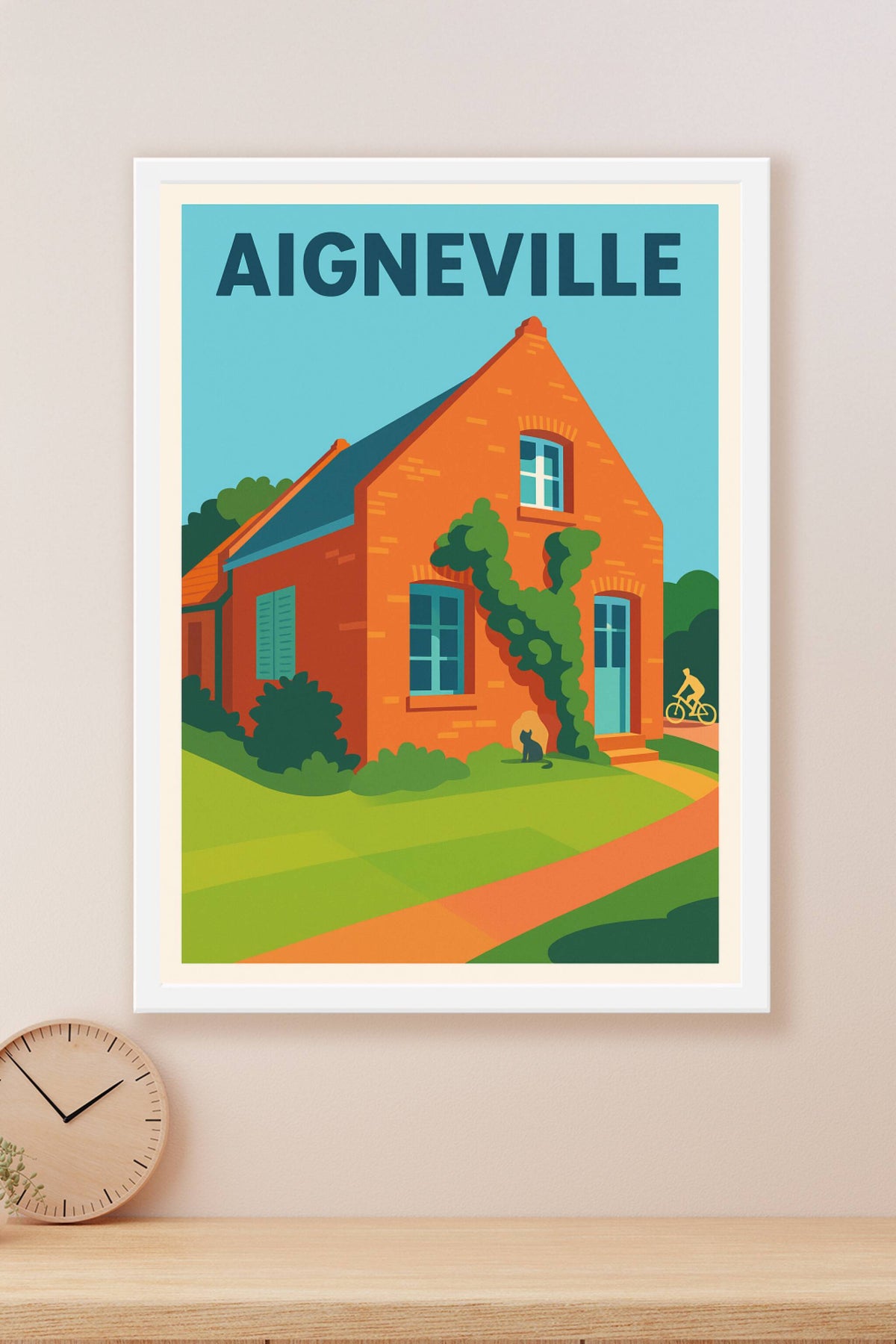 Affiche de Aigneville - Charme et sérénité d'une maison briarde