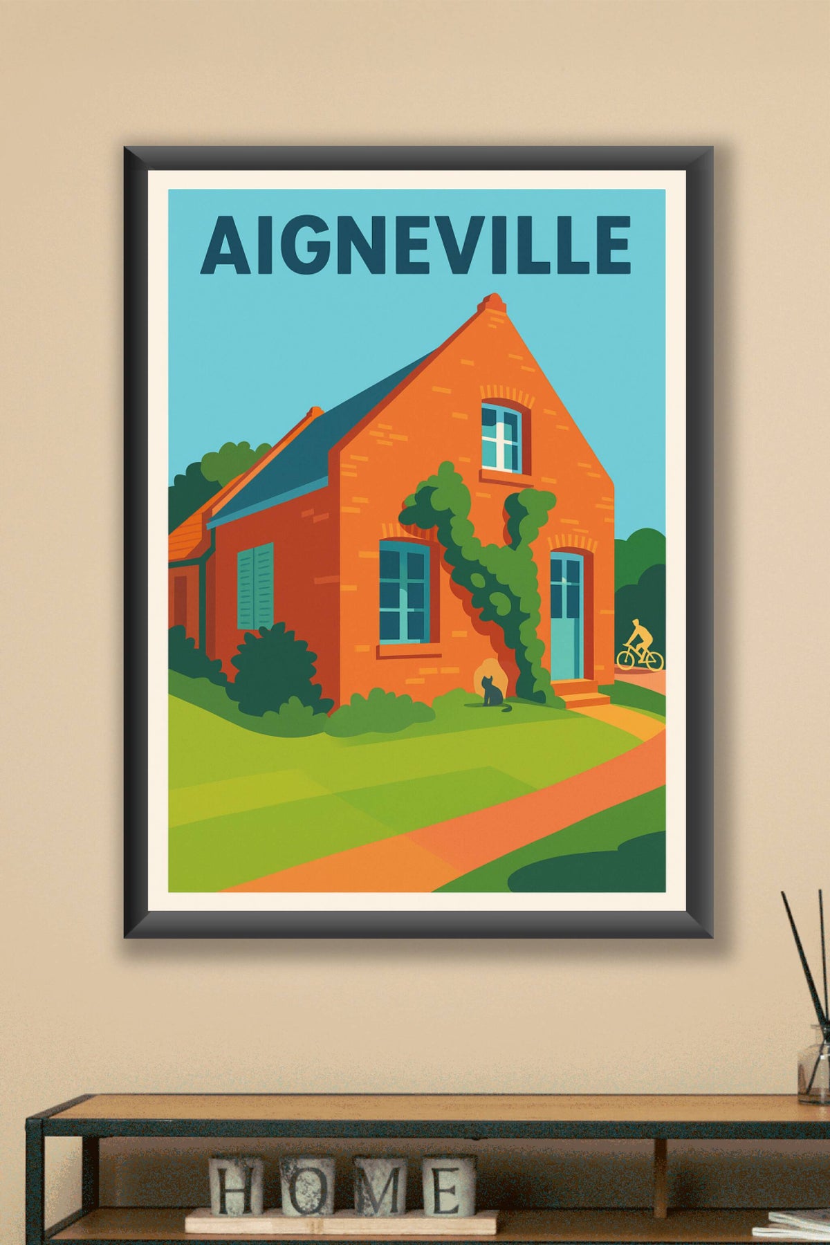 Affiche de Aigneville - Charme et sérénité d'une maison briarde