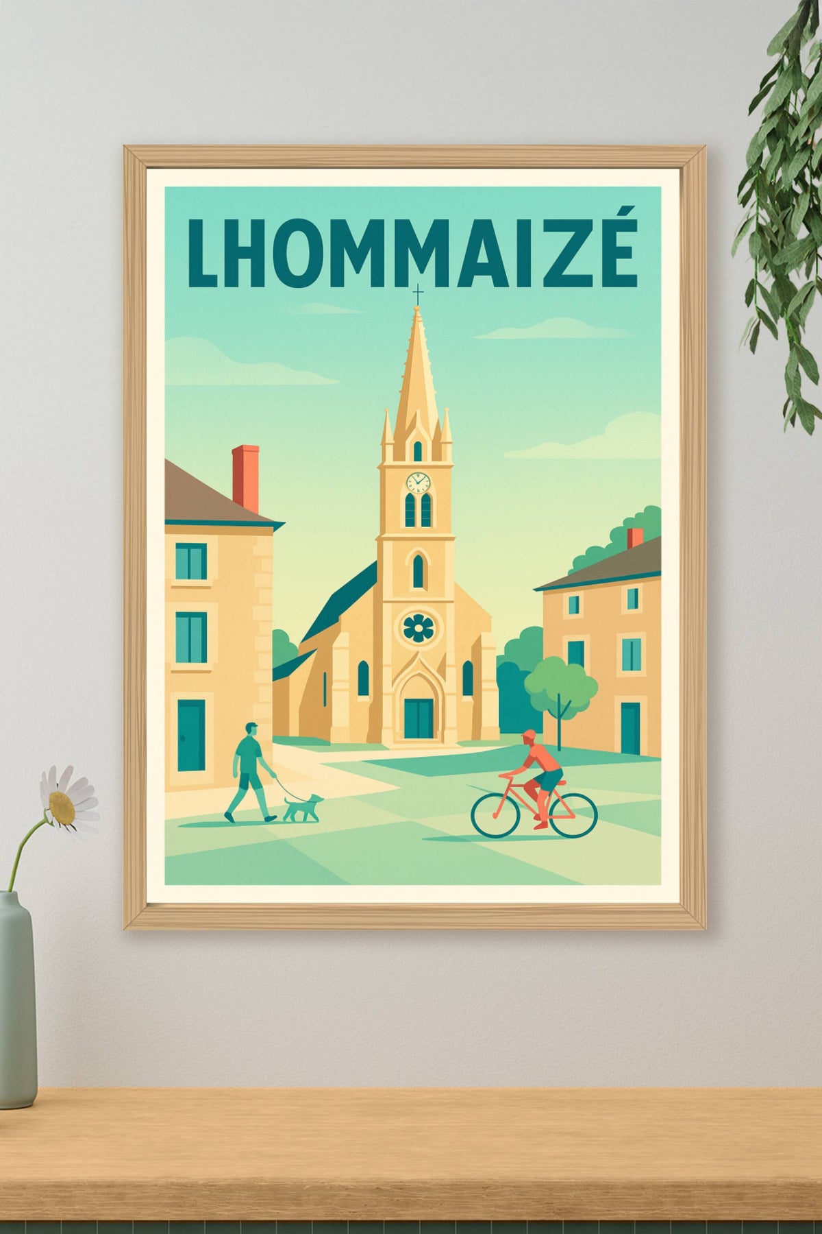Affiche de Lhommaizé - Charme tranquille de village à découvrir