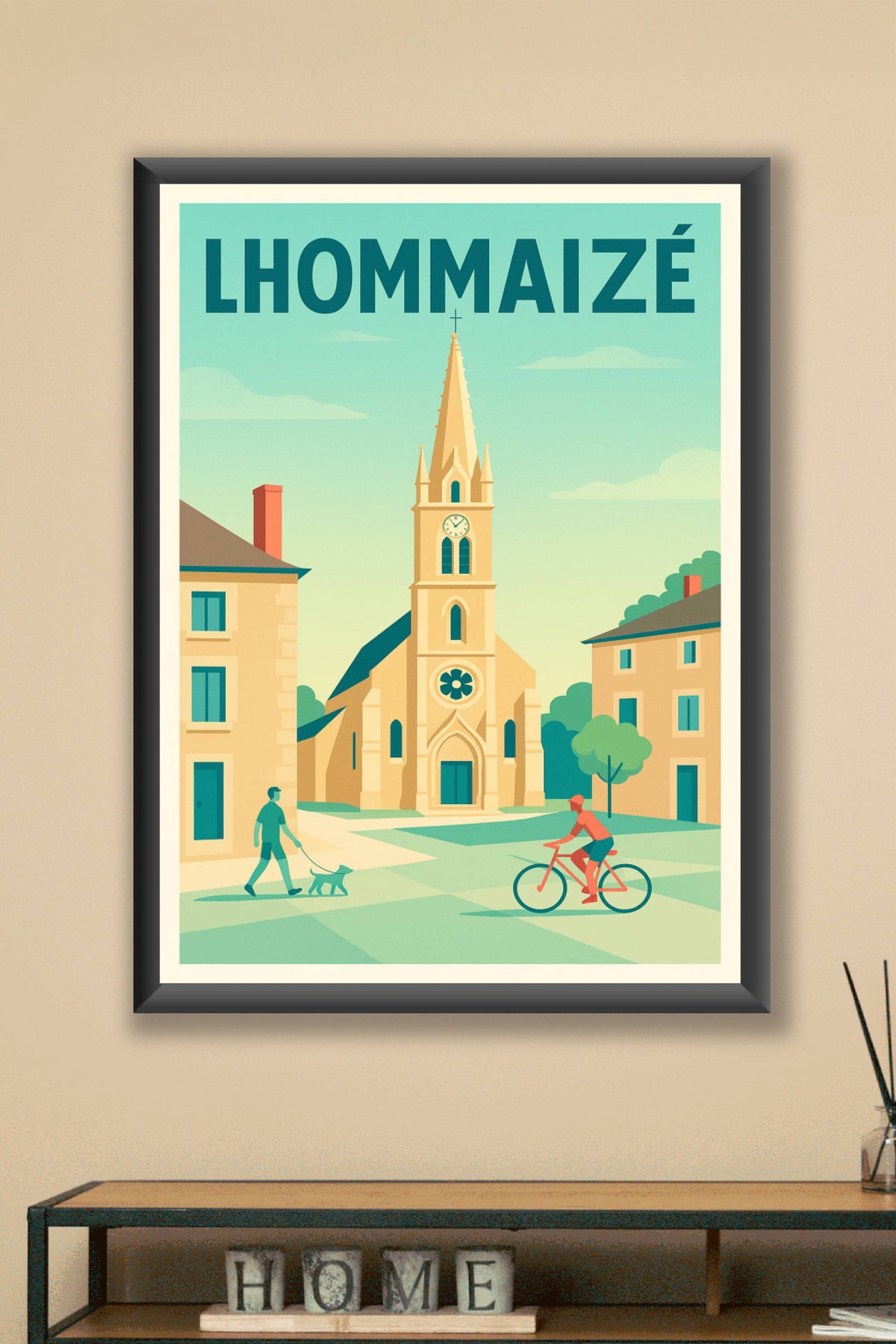 Affiche de Lhommaizé - Charme tranquille de village à découvrir