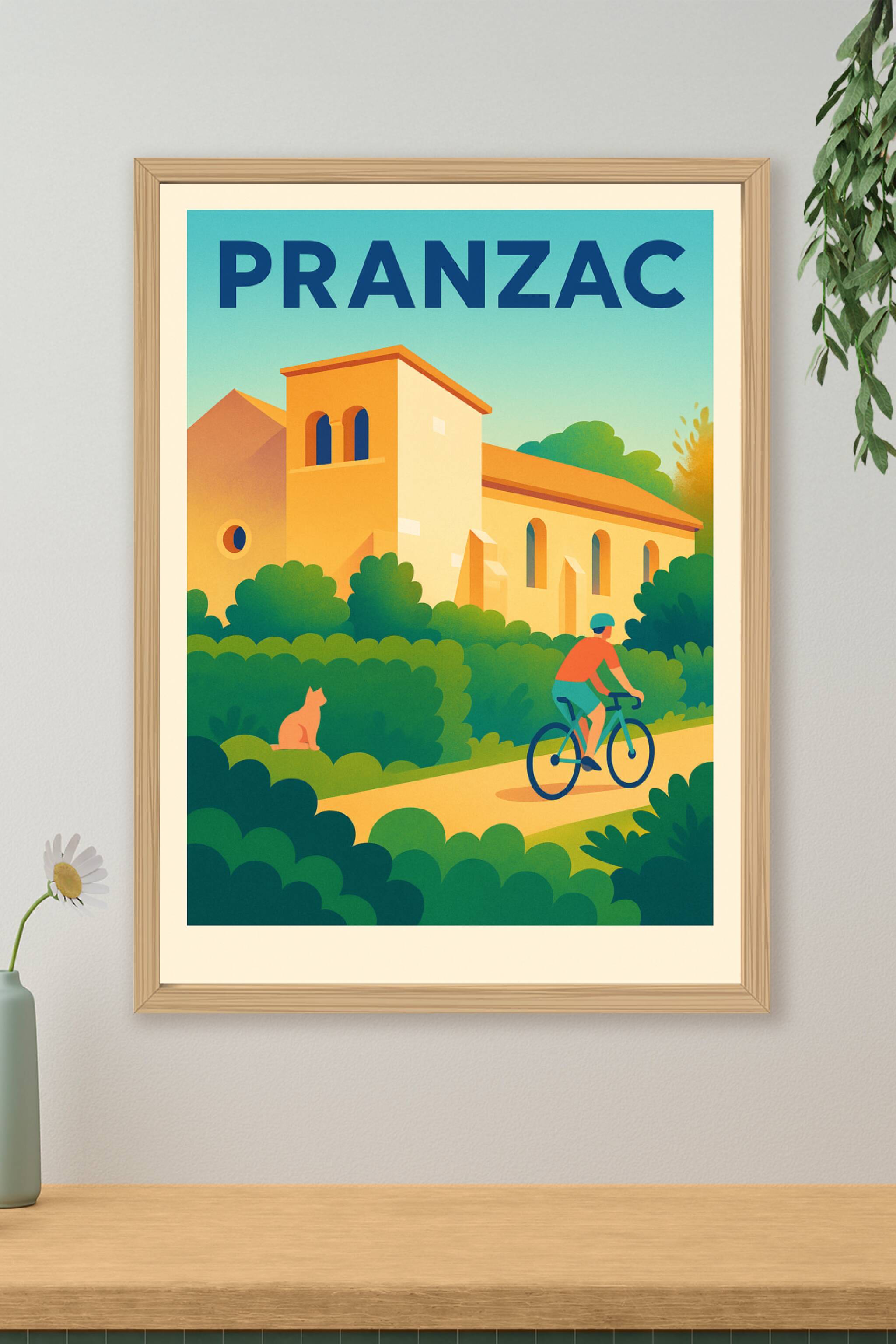 Affiche de Pranzac - Charme bucolique et balade à vélo