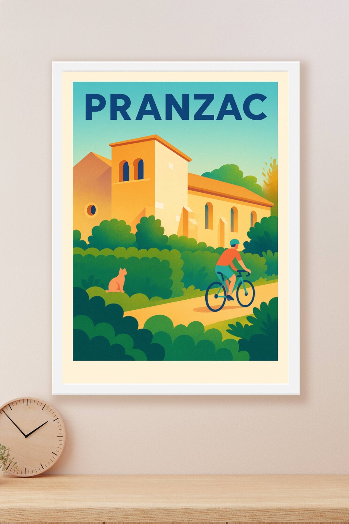 Affiche de Pranzac - Charme bucolique et balade à vélo