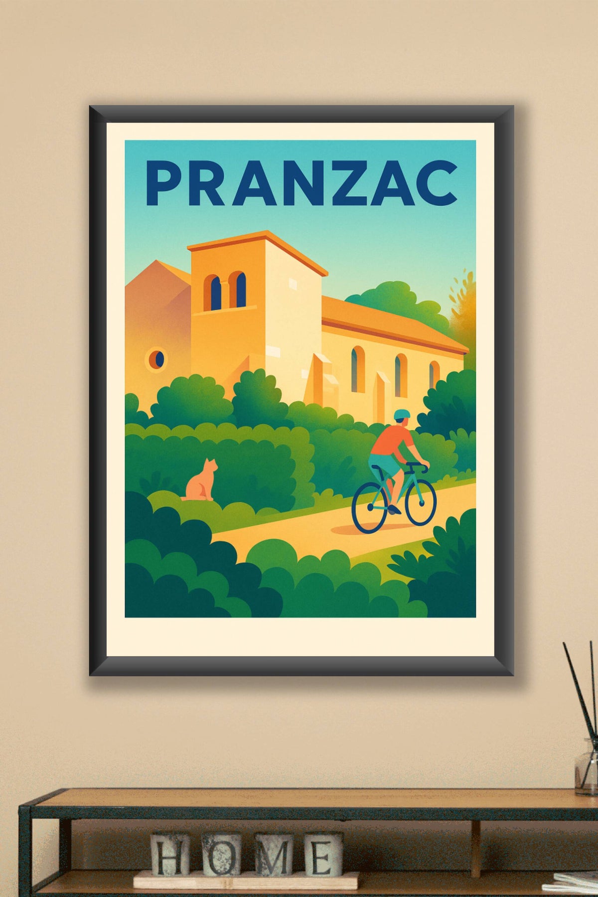 Affiche de Pranzac - Charme bucolique et balade à vélo