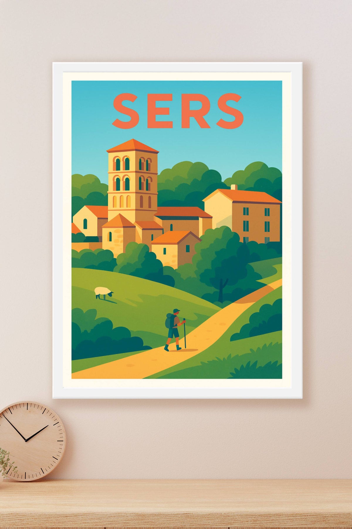 Affiche de Sers - La douceur d’un village authentique