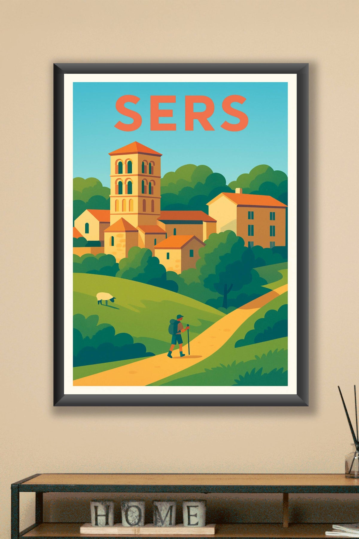 Affiche de Sers - La douceur d’un village authentique