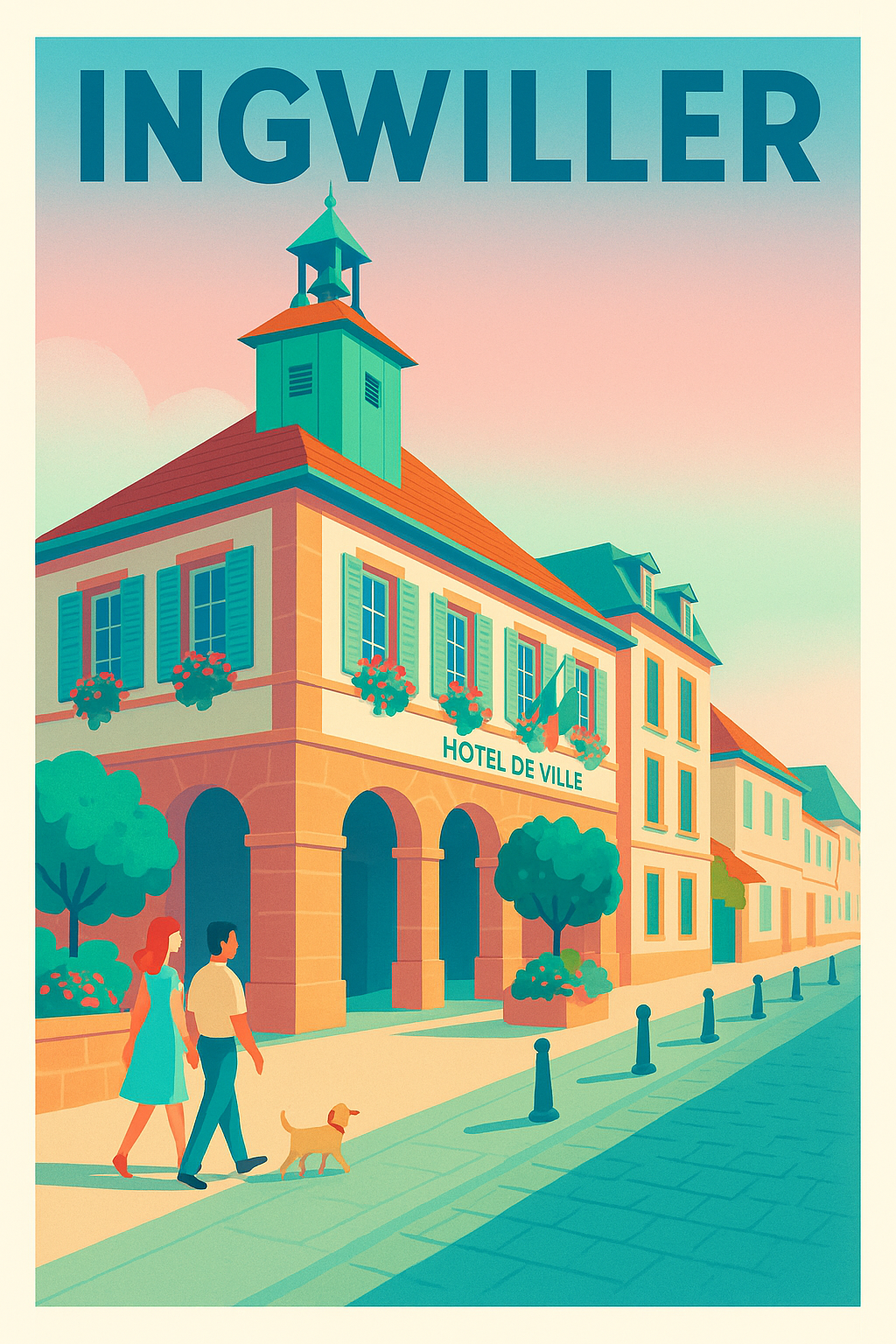 Affiche de Ingwiller - Charme typique et douceur de vivre