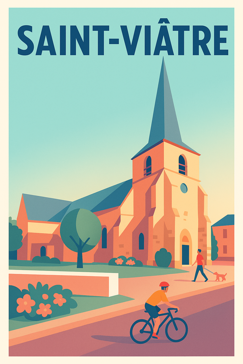 Affiche de Saint-Viâtre - Charme et sérénité villageoise