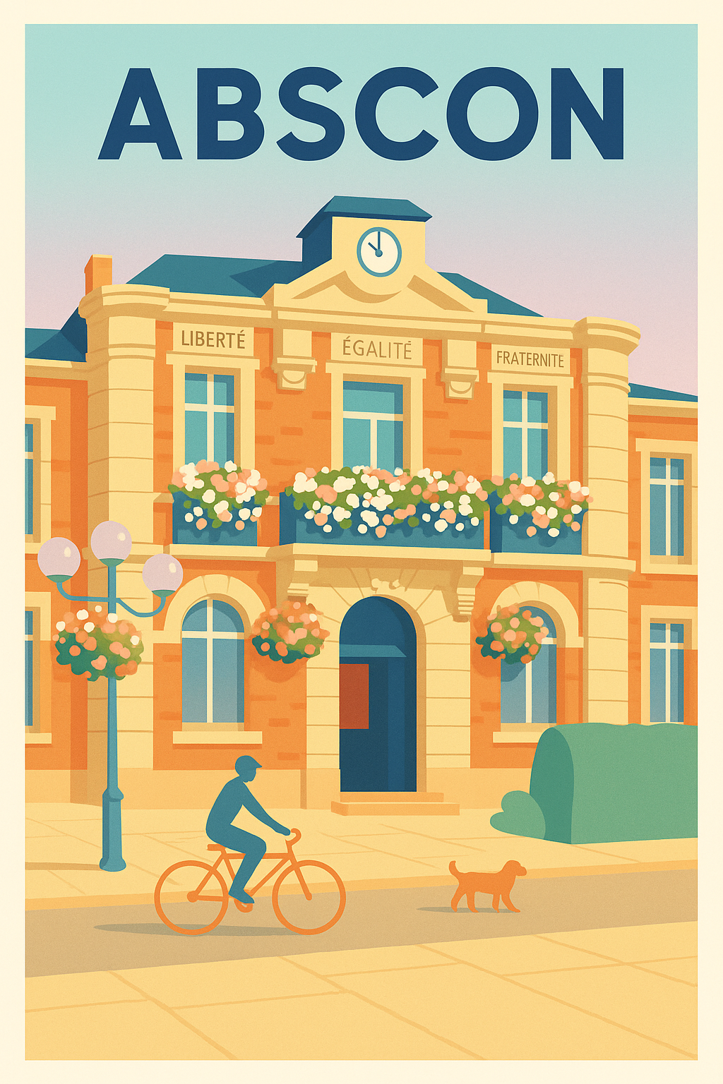 Affiche de Abscon - Charme et sérénité au cœur de la ville