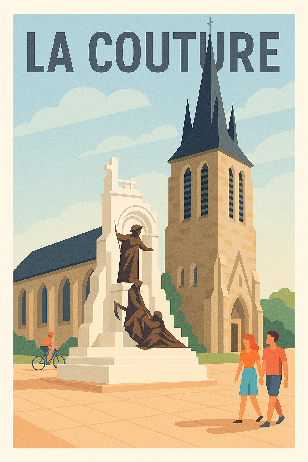 Affiche de La Couture - Charme et Patrimoine au Cœur du Village