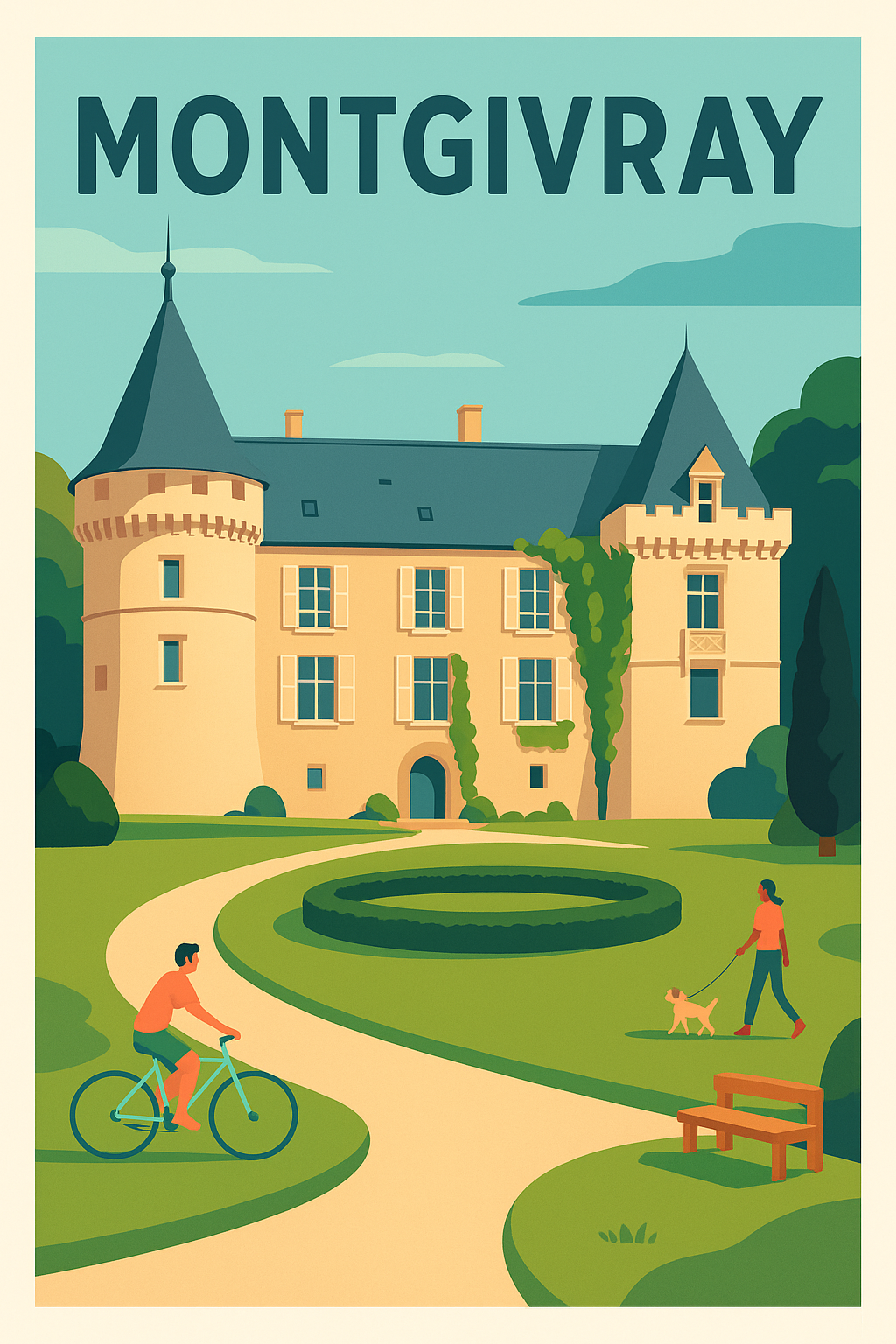 Affiche de Montgivray - Charme et Sérénité au Château