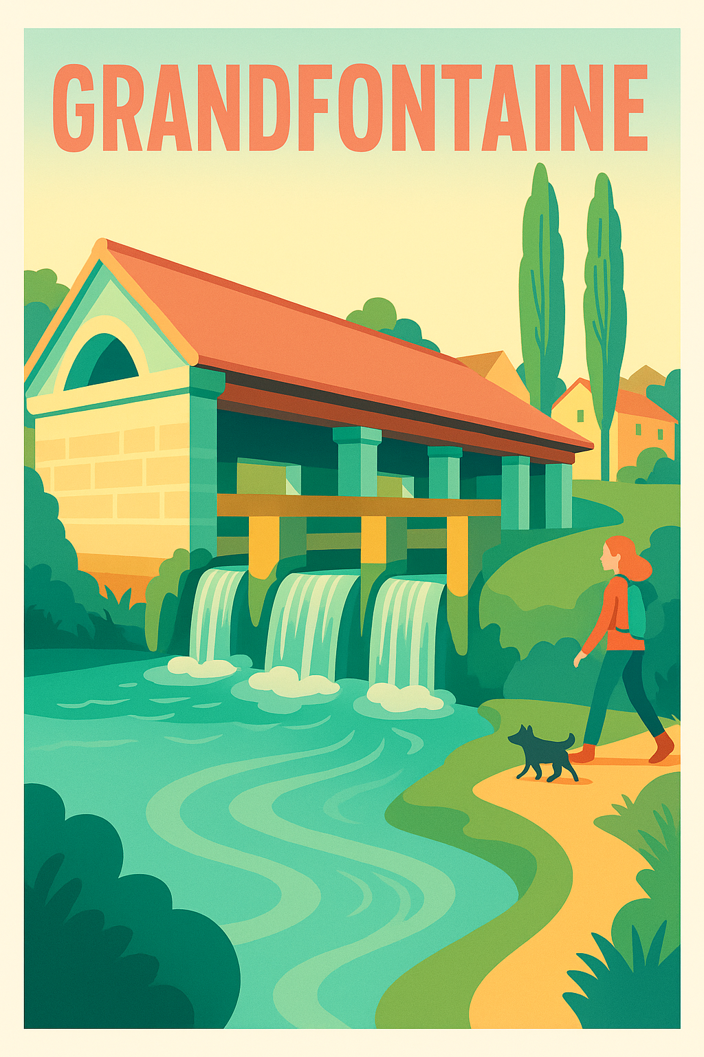 Affiche de Grandfontaine - Escapade nature et charme bucolique