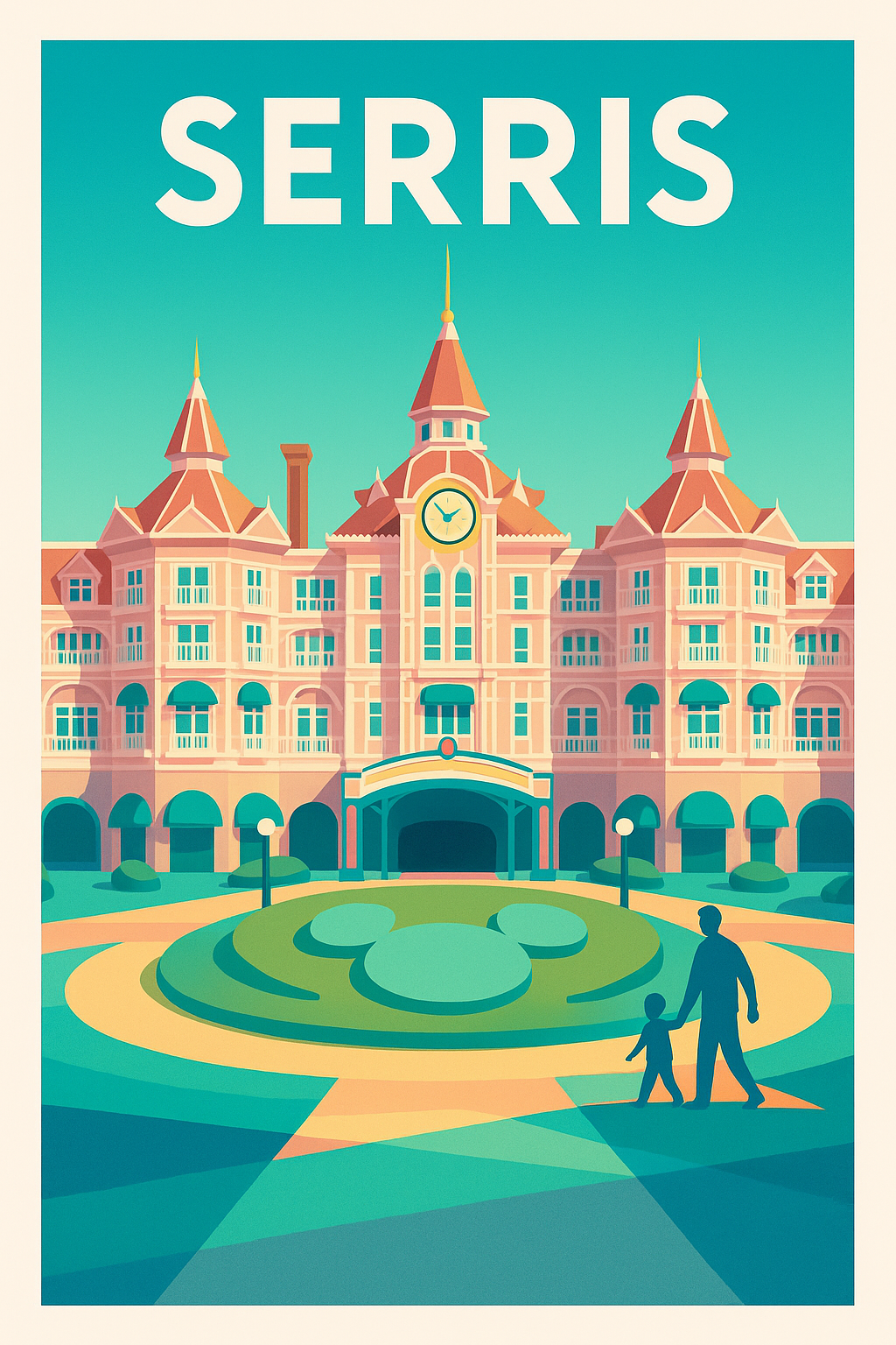 Affiche de Serris - L'élégance du cœur de la ville