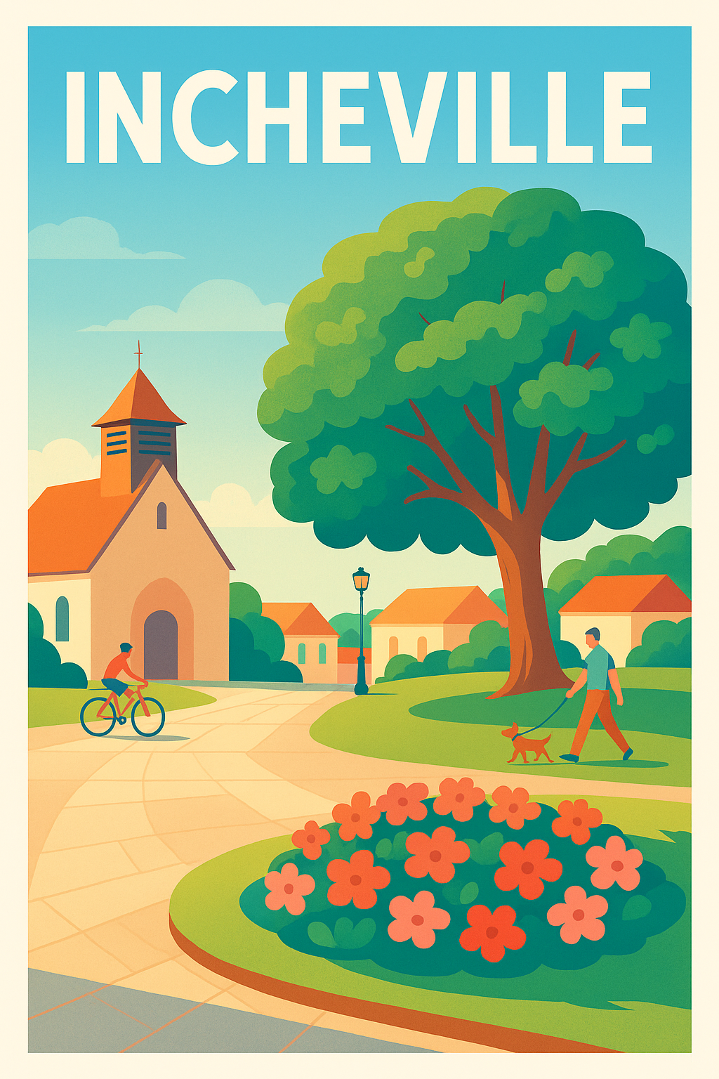 Affiche de Incheville - Harmonie champêtre et douceur de vivre