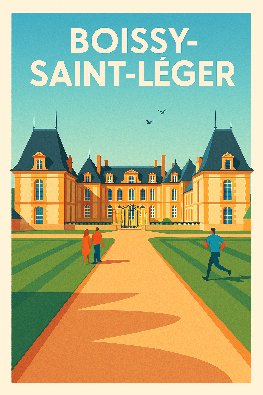 Affiche de Boissy-Saint-Léger - Élégance et Sérénité au Château