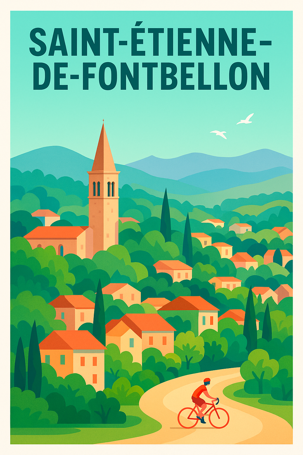 Affiche de Saint-Étienne-de-Fontbellon - Charme et nature en harmonie