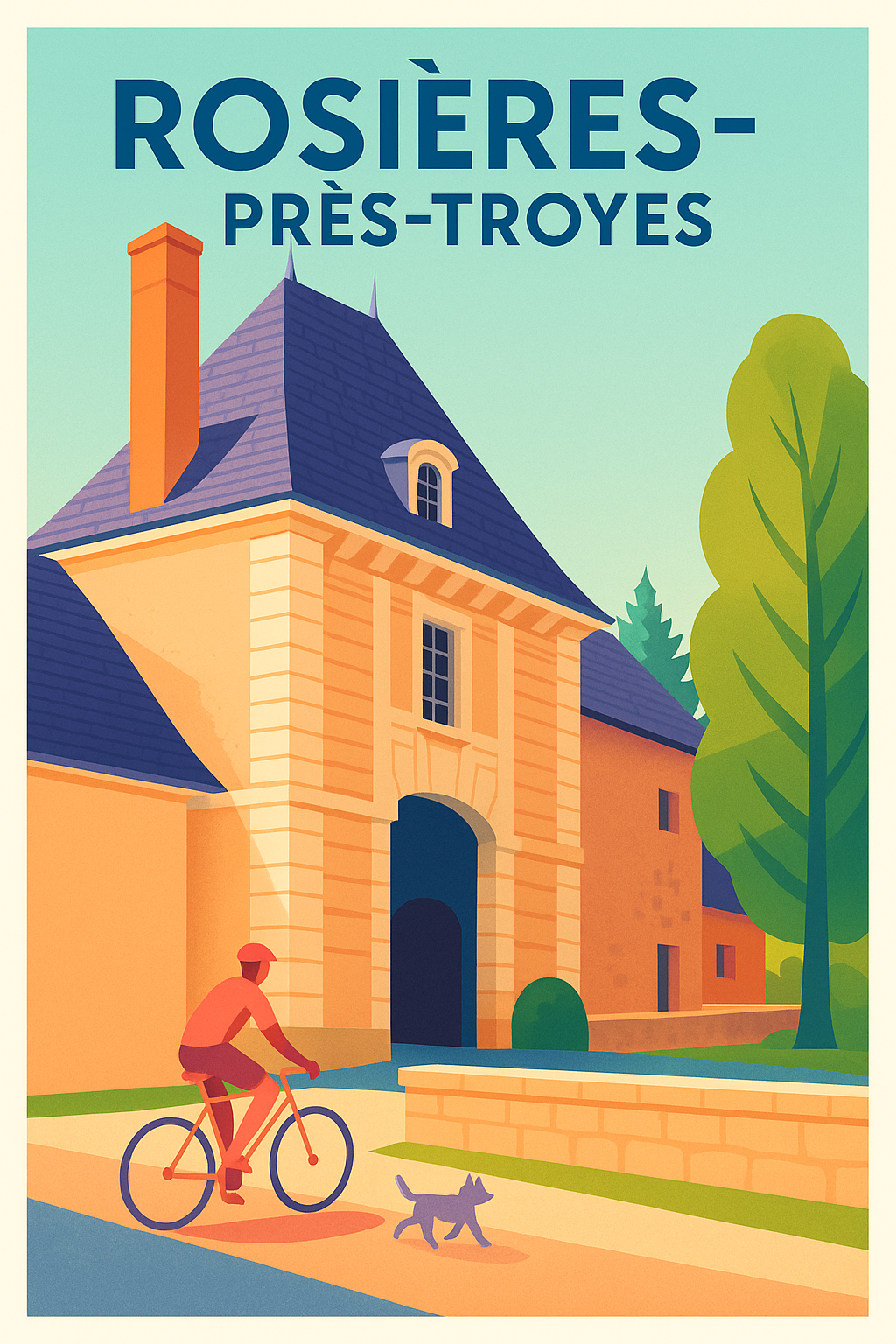 Affiche de Rosières-près-Troyes - Charme et tranquillité au cœur de l'Aube
