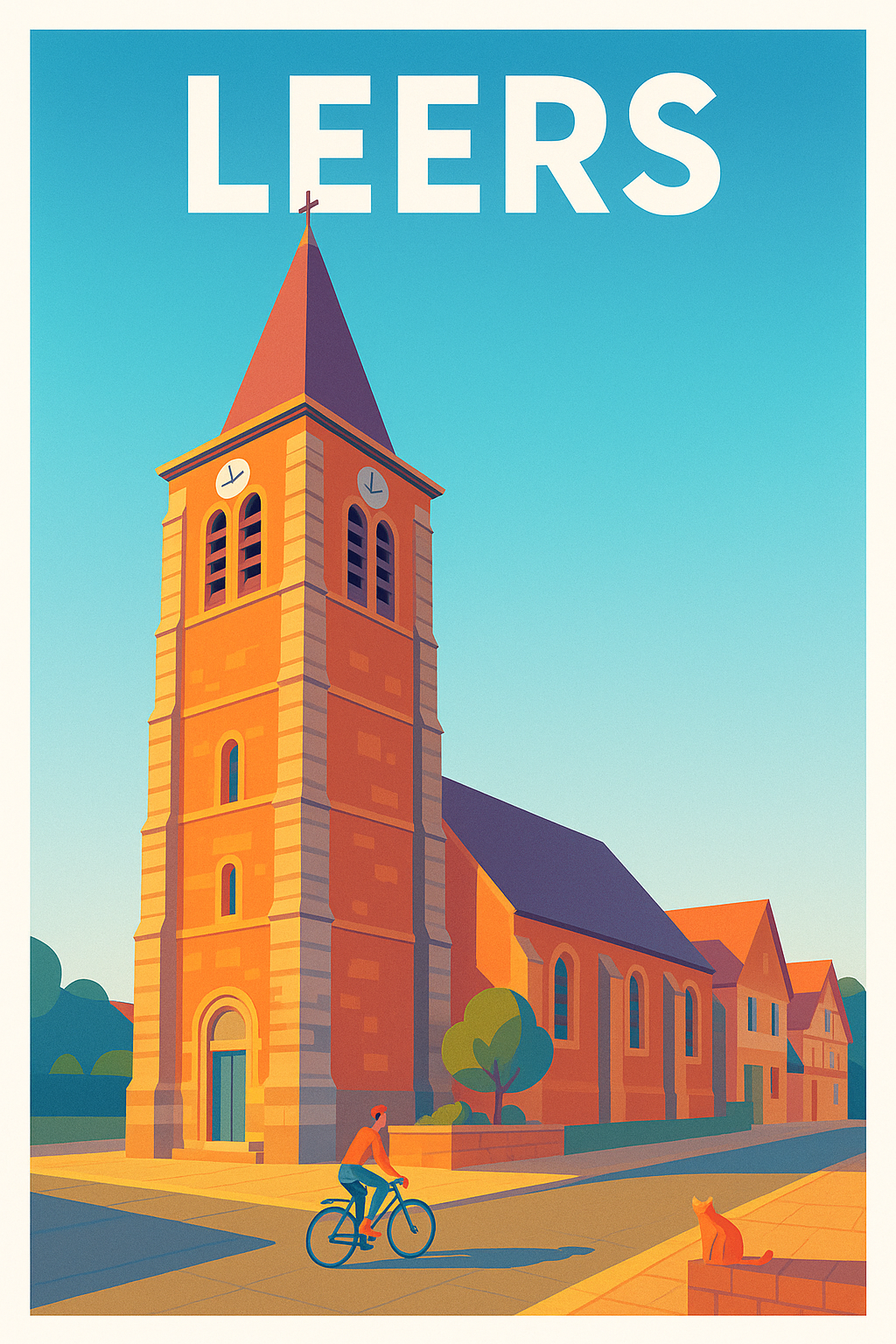 Affiche de Leers - Charme et sérénité au cœur de la ville