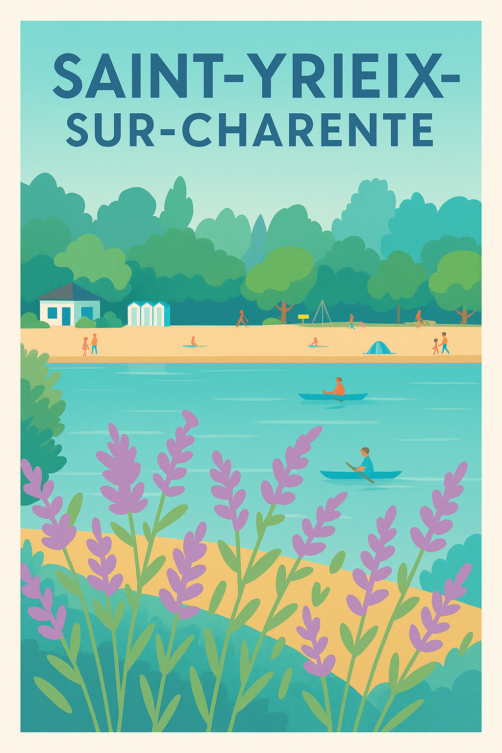 Affiche de Saint-Yrieix-sur-Charente - Escapade bucolique au bord de l'eau
