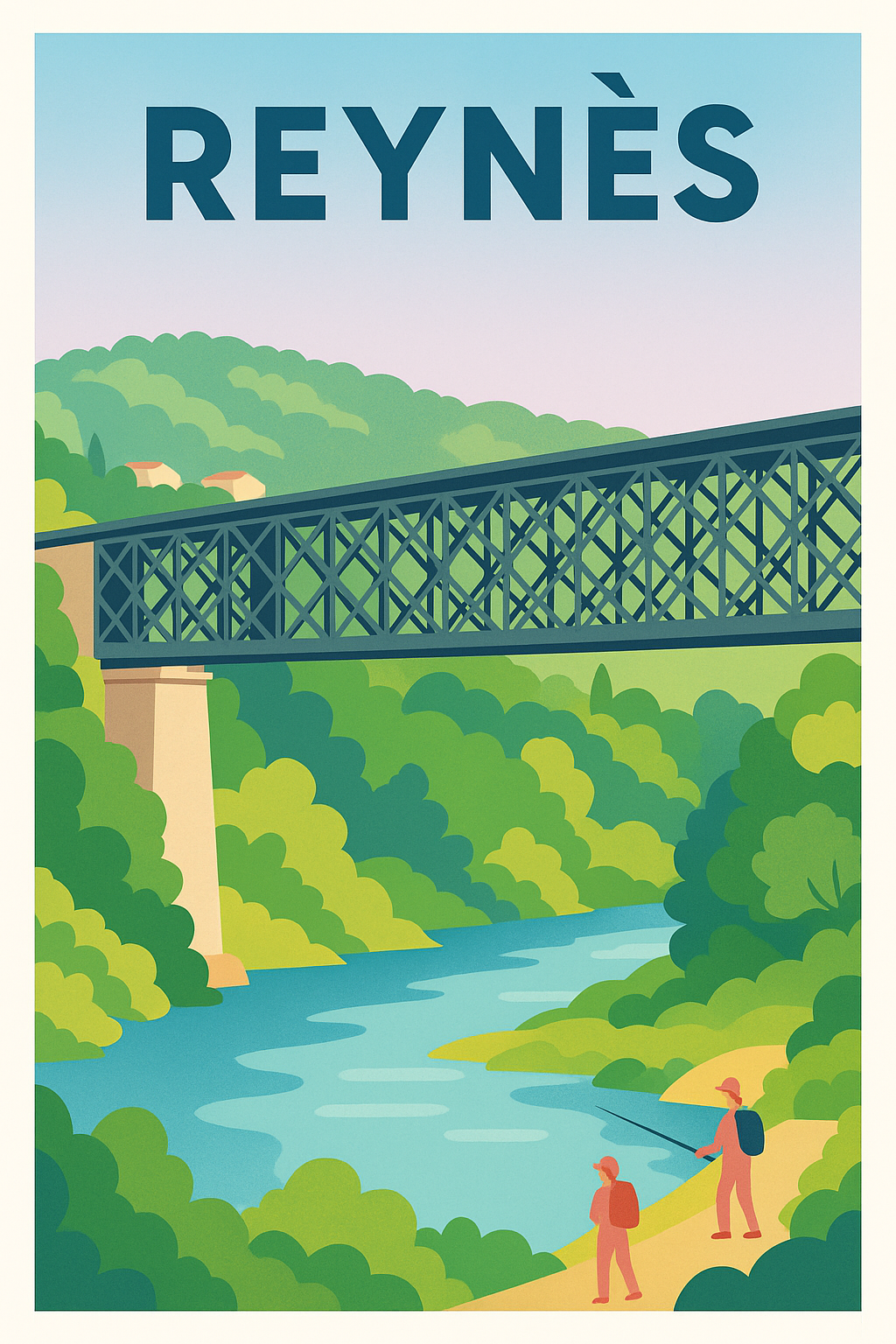 Affiche de Reynès - Escapade nature et sérénité au fil de l'eau