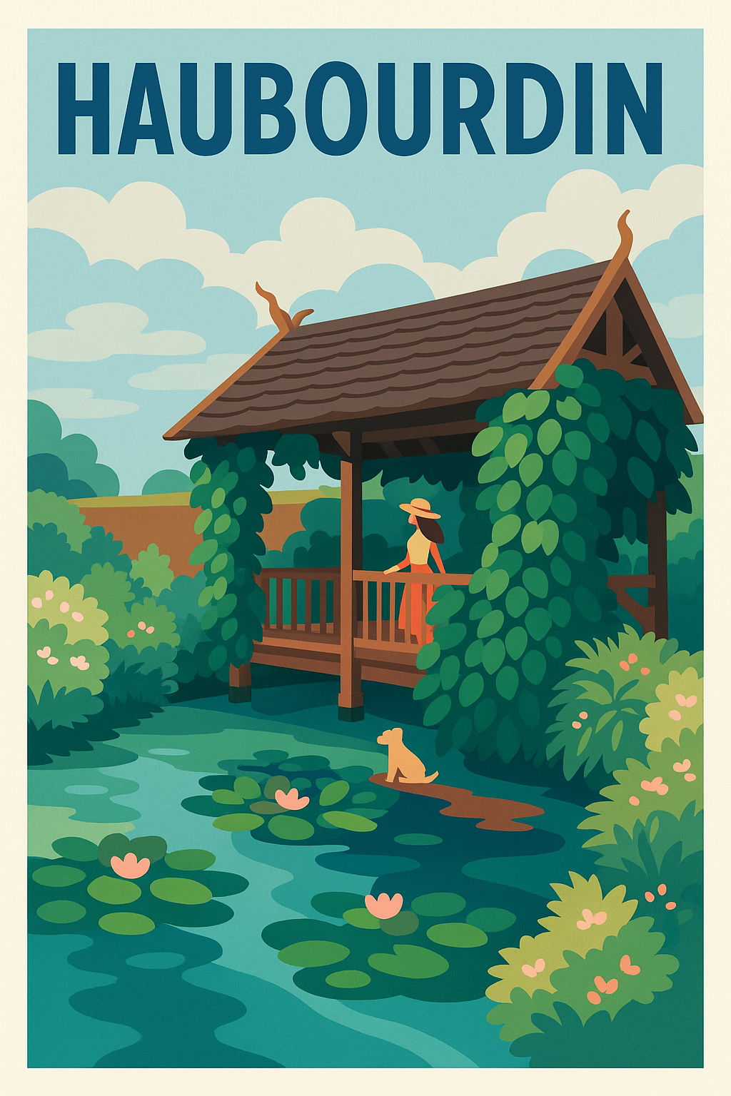Affiche de Haubourdin - Escapade bucolique et sérénité