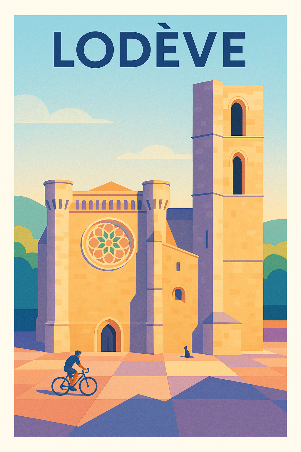 Affiche de Lodève - Lumières et patrimoine au cœur de la ville
