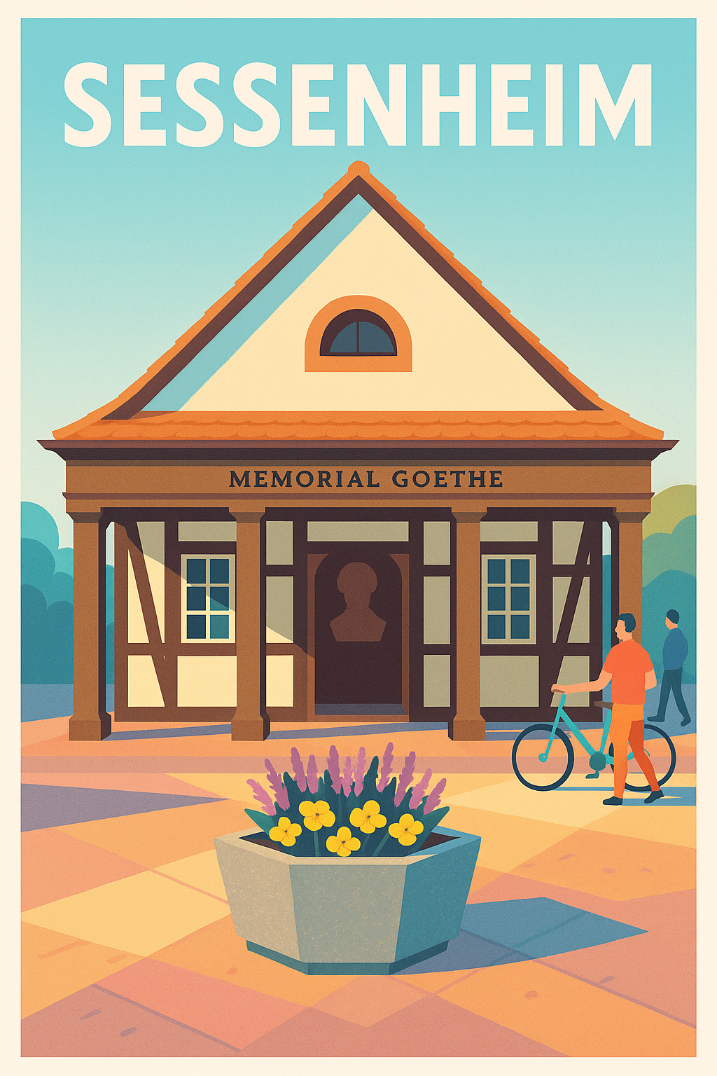 Affiche de Sessenheim - Le charme historique du Memorial Goethe