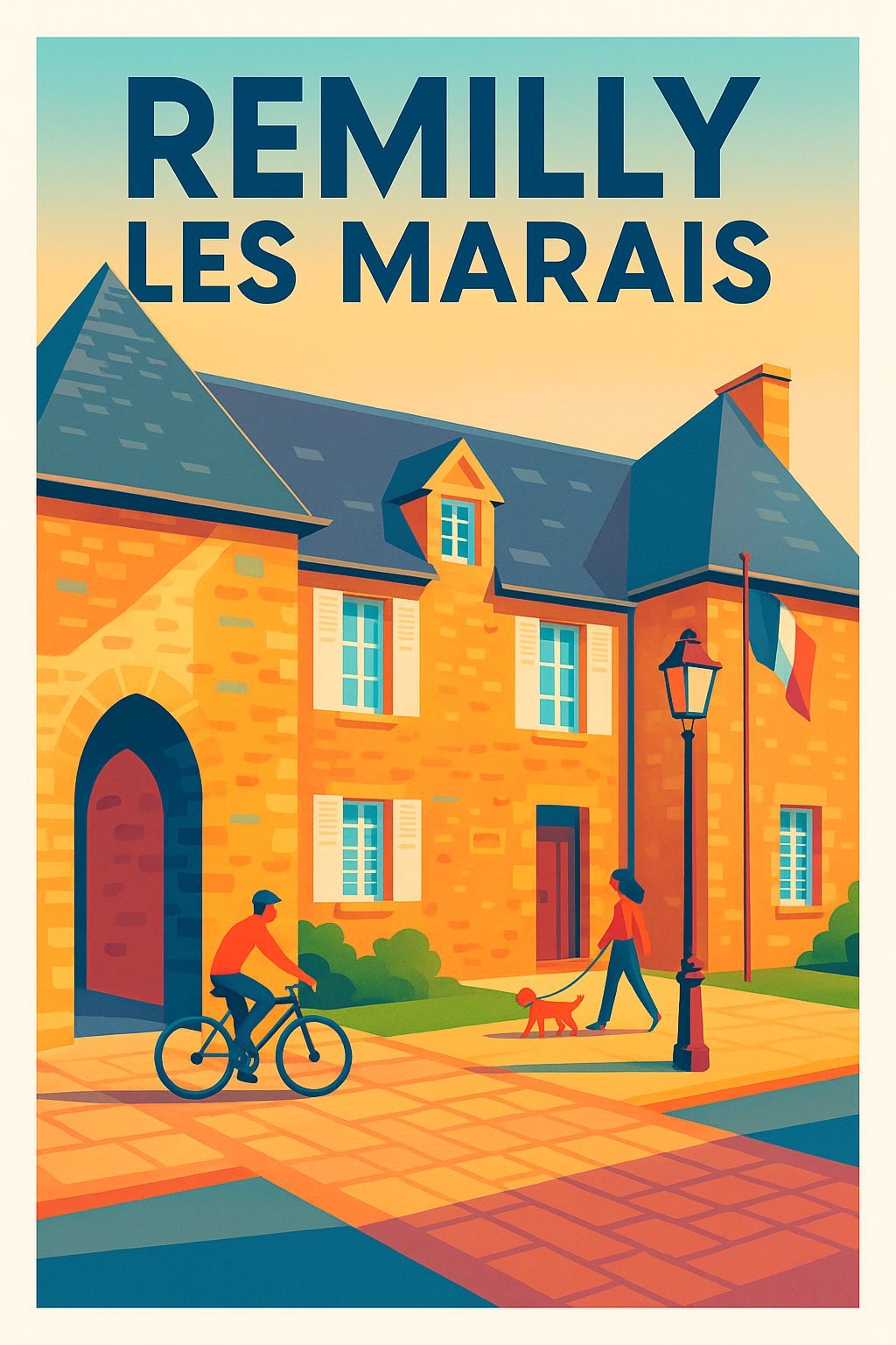 Affiche de Remilly Les Marais - Charme et douceur de vie au cœur du patrimoine