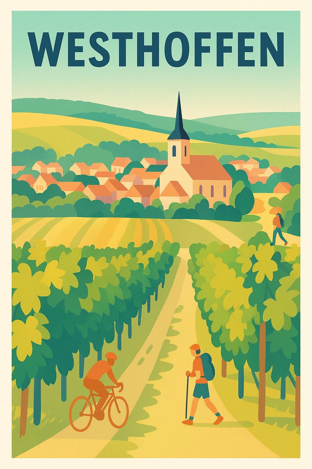 Affiche de Westhoffen - Charme paisible au cœur des vignobles