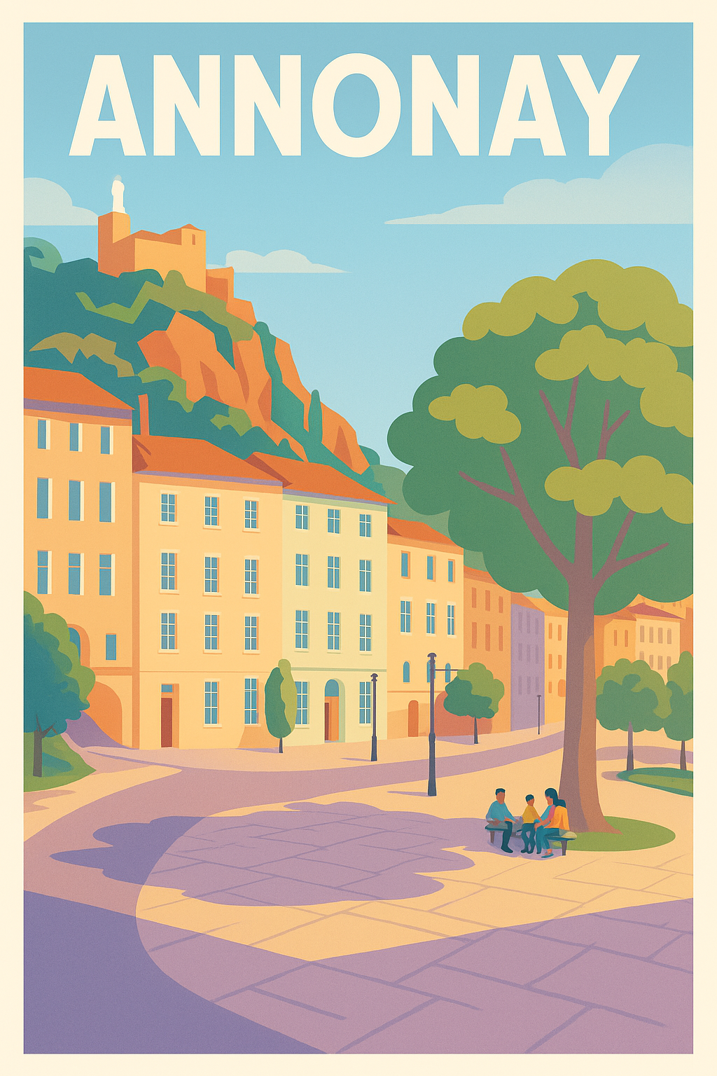 Affiche de Annonay - Charme et douceur en Rhône-Alpes