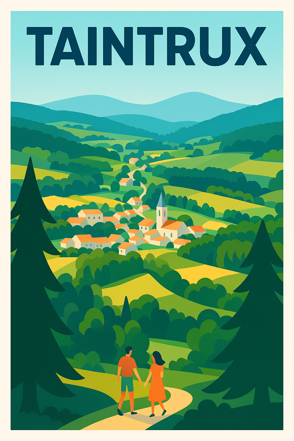 Affiche de Taintrux - Échappée bucolique au cœur des Vosges