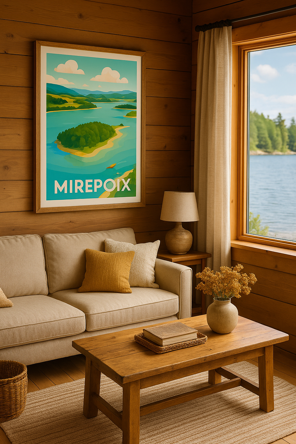 Mise en situation Affiche de Mirepoix - Évasion Nature au Fil de l'Eau