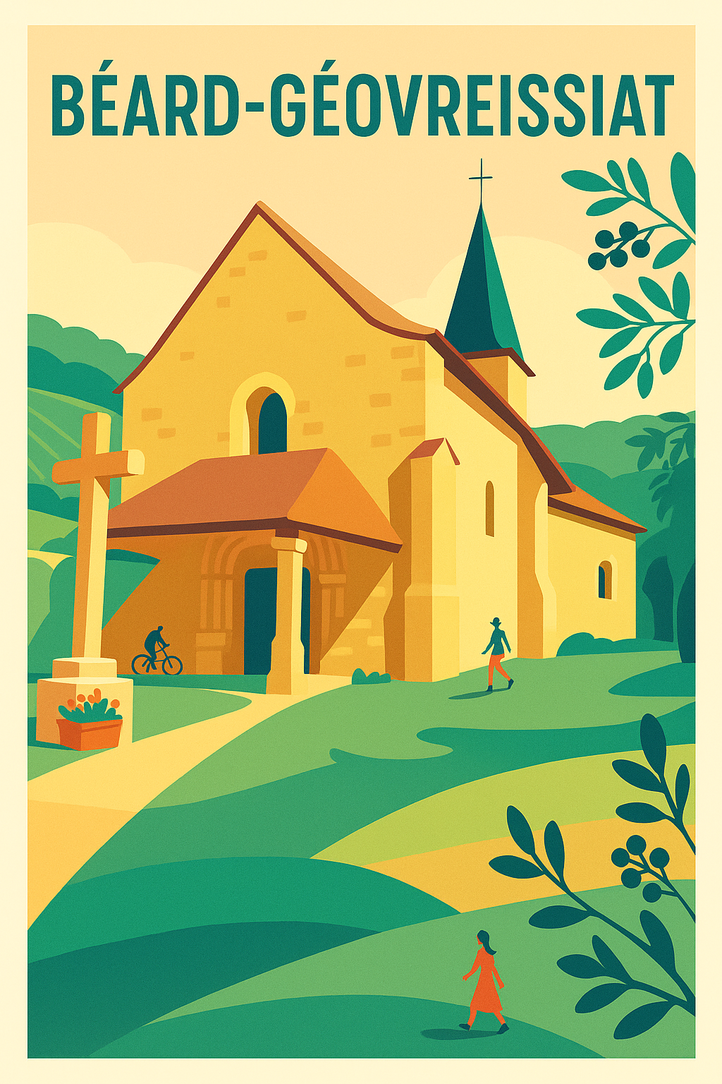 Affiche de Béard-Géovreissiat - Charme et Sérénité au Cœur de l'Ain