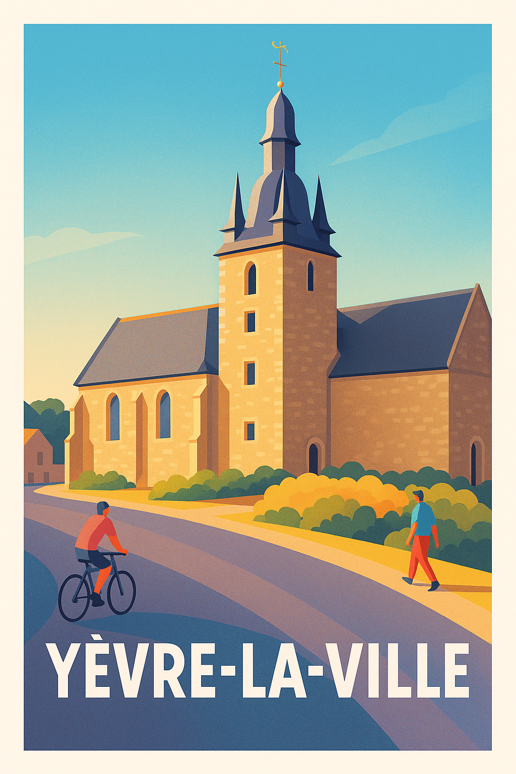 Affiche de Yèvres-la-Ville - Tranquillité au cœur du patrimoine