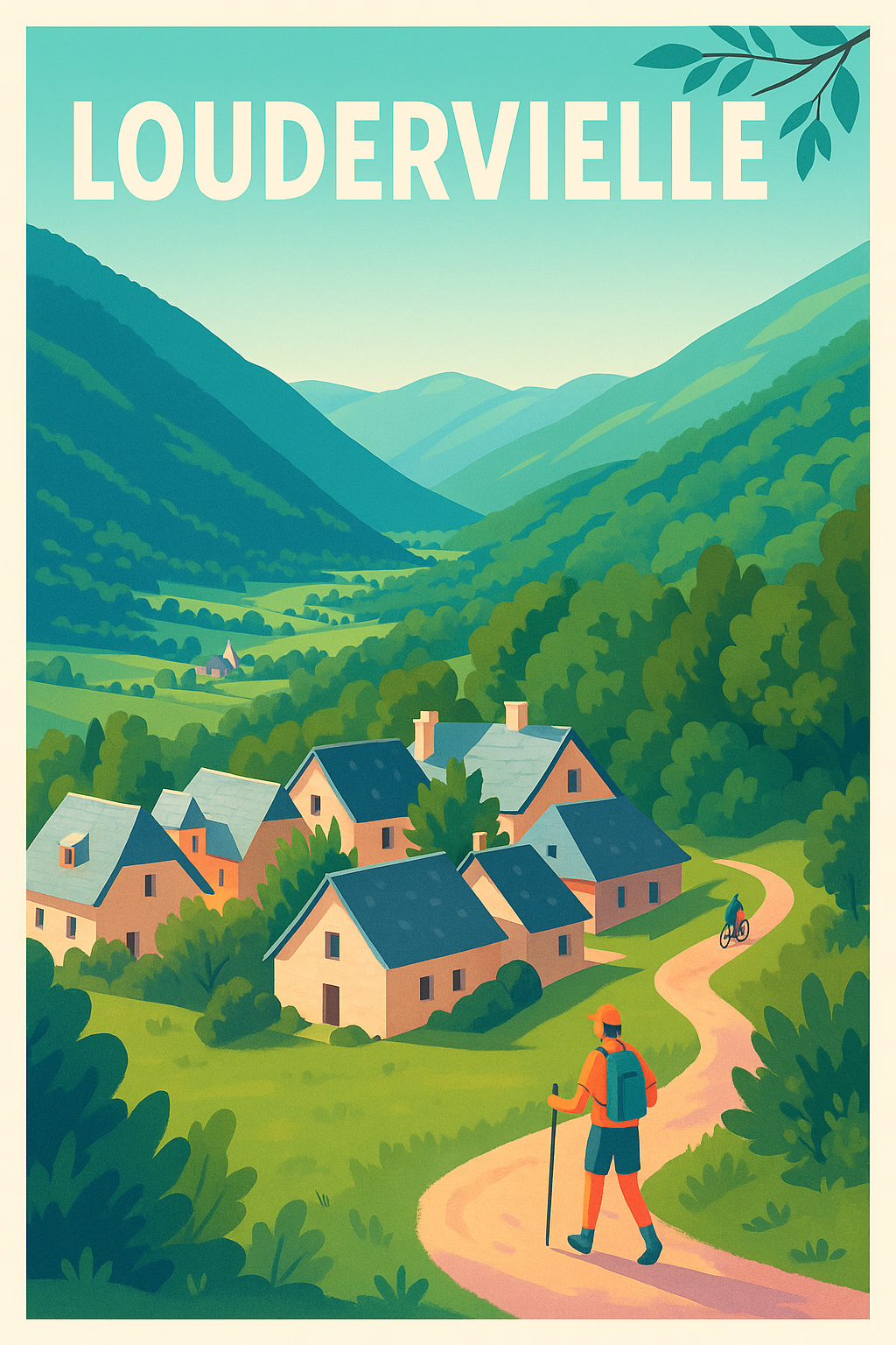 Affiche de Loudervielle - Escapade au cœur des Pyrénées