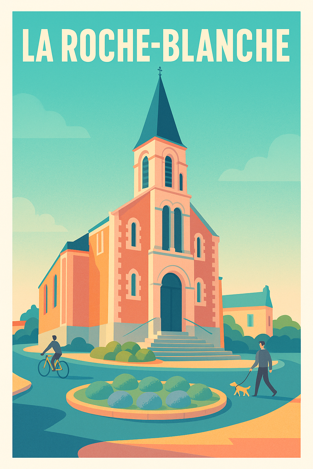 Affiche de La Roche-Blanche - Charme et Sérénité au Cœur du Village