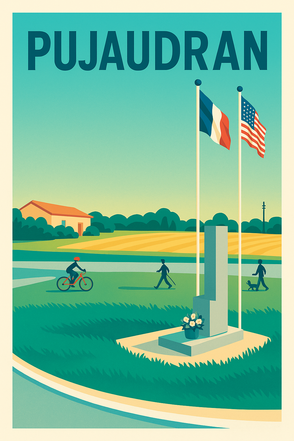 Affiche de Pujaudran - Charme rural et sérénité partagée