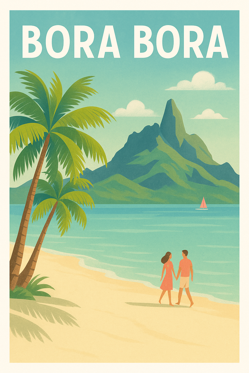 Affiche de Bora Bora - L'évasion romantique en Polynésie