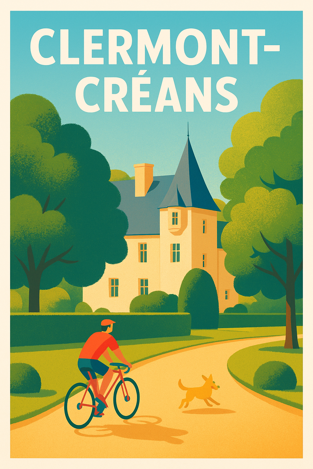 Affiche de Clermont-Créans - Balade champêtre pleine de sérénité